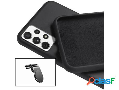 Carcasa + Soporte Magnético L Safe Driving Samsung Galaxy