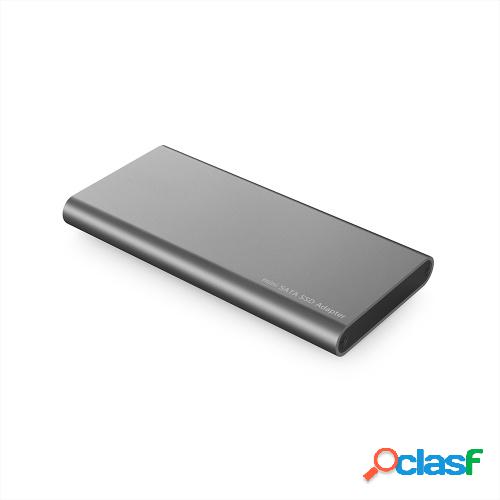Carcasa USB3.0 a mSATA SSD Adaptador de unidad de estado