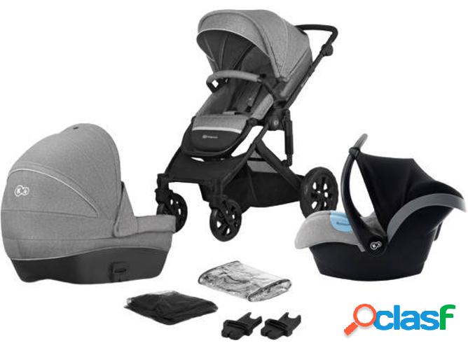 Carrito de Bebé Trio KINDERKRAFT Prime Lite Gray 3 In 1