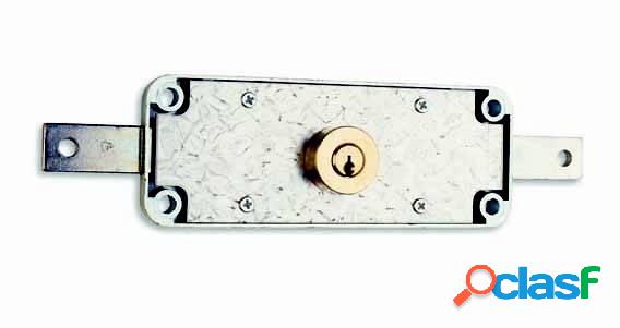 Cerradura Seguridad Persiana Central Laton Pulido 582 Aga