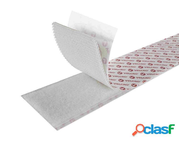 Cinta Adhesiva 50Mmx 5Mt Blanco Velcro
