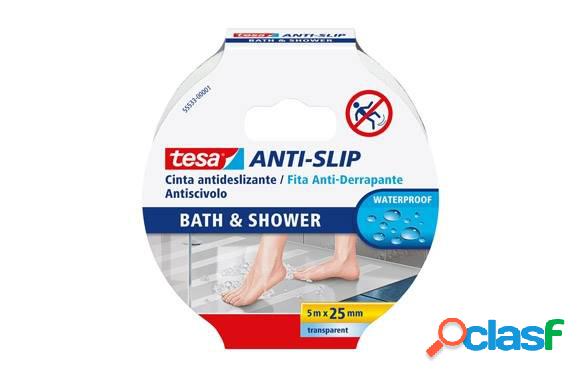 Cinta Antideslizante Tesa Tape Anti-Slip 5mx25mm