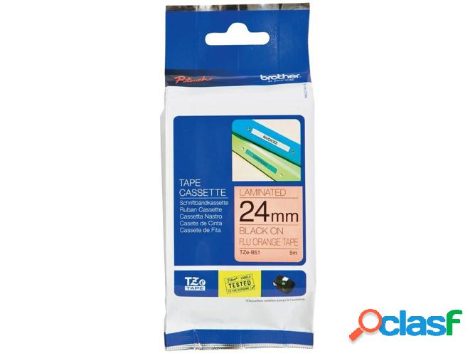 Cinta BROTHER TZeB51 laminada