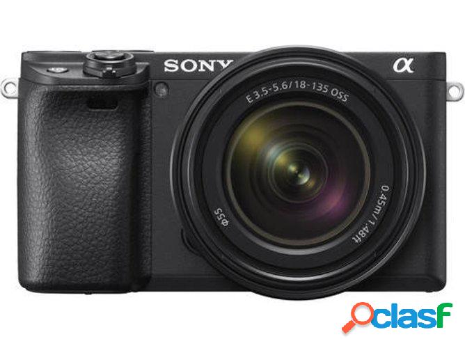 Cámara Mirrorless SONY A6400 + 18-135 MM Negro (24,2 MP -