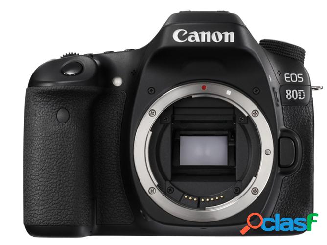 Cámara Réflex CANON 80D (24.2 MP - ISO: 100 a 16000 -