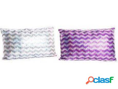 Cojín HOGAR Y MÁS Poliester Zigzag (50 x 30 cm)