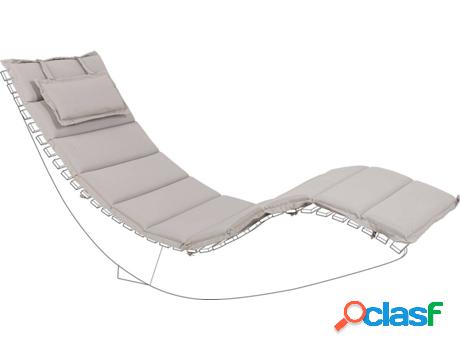 Cojín para Tumbonas BRESCIA (Gris - Poliéster -60x180x5