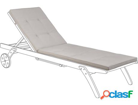 Cojín para Tumbonas CESANA (Gris - Poliéster -56x192x5 cm)
