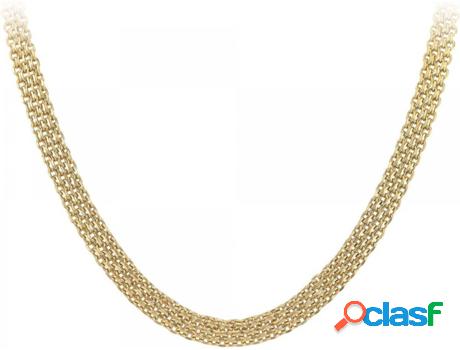 Collar SC_BOHEME (Acero - Dorado - 36cm)
