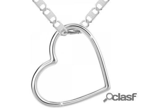 Collar SC_BOHEME Corazón (Acero - 41cm)