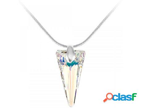 Collar SC_CRYSTAL Cristales (bañado a rodio - Blanco - 41
