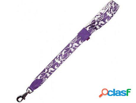 Collar para Perros ARPPE Jacquard en Algodón y Nylon Morado