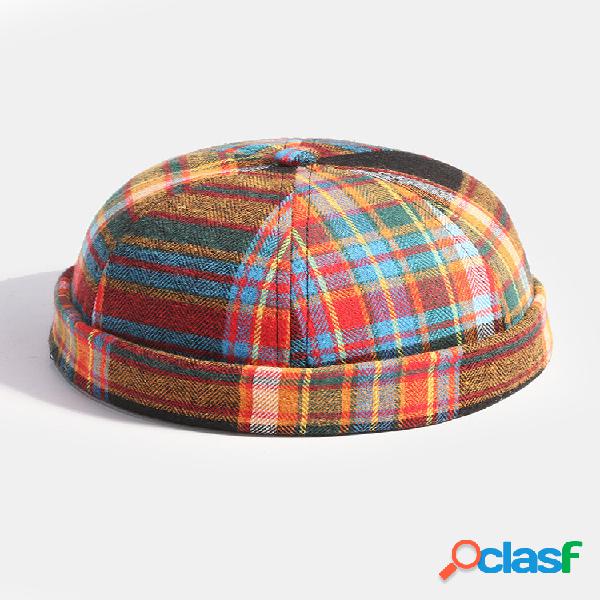 Collrown Men & Mujer Multicolor Contraste Color Patchwork