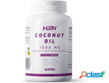 Complemento Alimentar HSN Óleo De Coco (120 perlas)