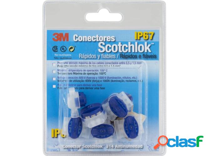 Conector Scotchlok LEDKIA ICD 314 (6 Piezas)