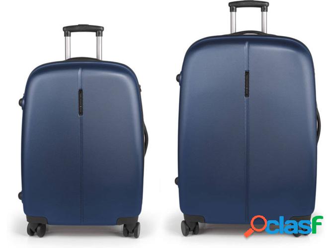 Conjunto 2 Maletas de Viaje GABOL Paradise (166 L - Azul)