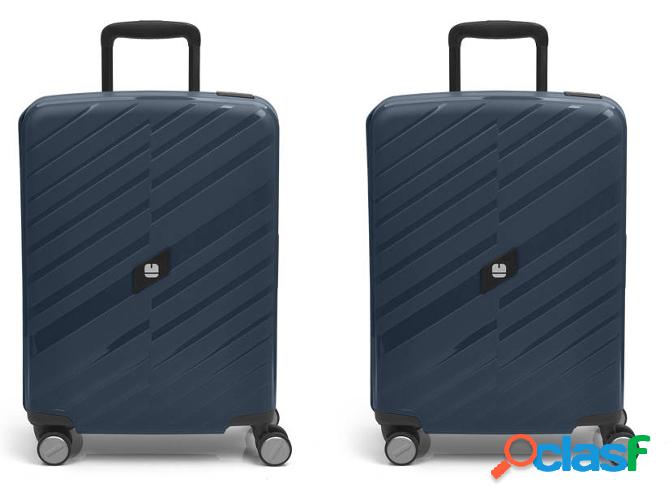 Conjunto 2 Maletas de Viaje GABOL Sendai (64 L - Azul)