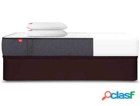 Conjunto Colchón + Base MORFEO con Almohada (135x200 cm -