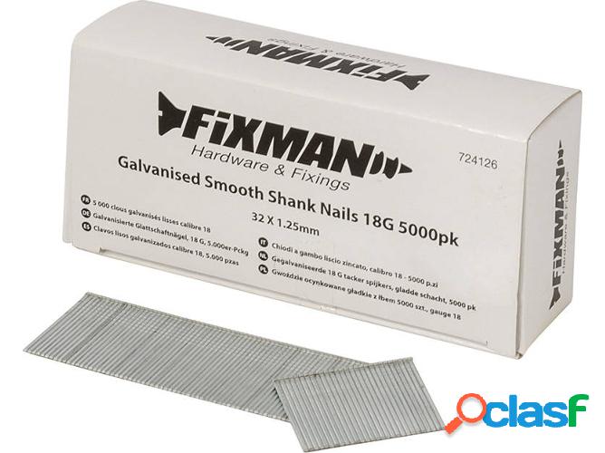 Conjunto de Clavos FIXMAN 724126 - 5000 piezas