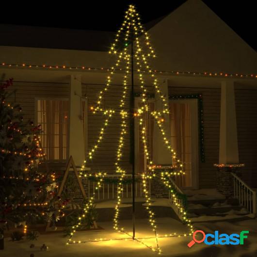 Cono árbol de Navidad de 360 LED interior y exterior