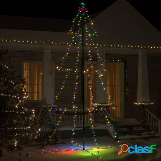 Cono árbol de Navidad de 360 LED interior y exterior
