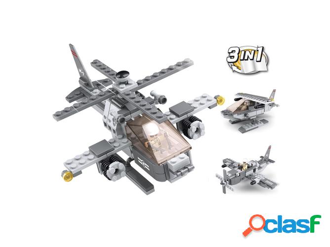 Construcción SLUBAN Army - 3 en 1 Helicóptero (Edad