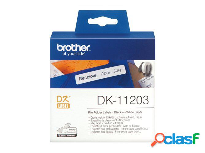 Consumible Original Brother DK11203 Etiquetas precortadas