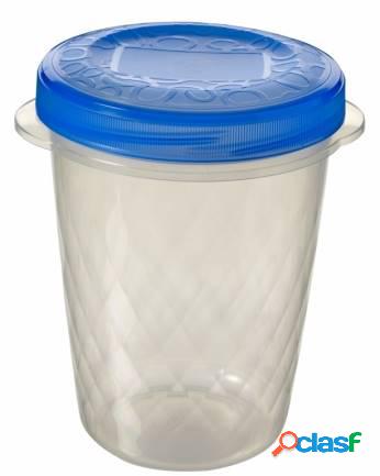 Contenedor Hermético redondo Curver Take Away 1L 2 unidades