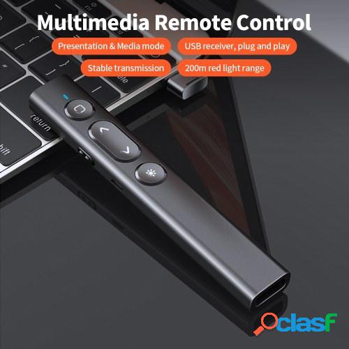 Control remoto multimedia Presentación y modo multimedia