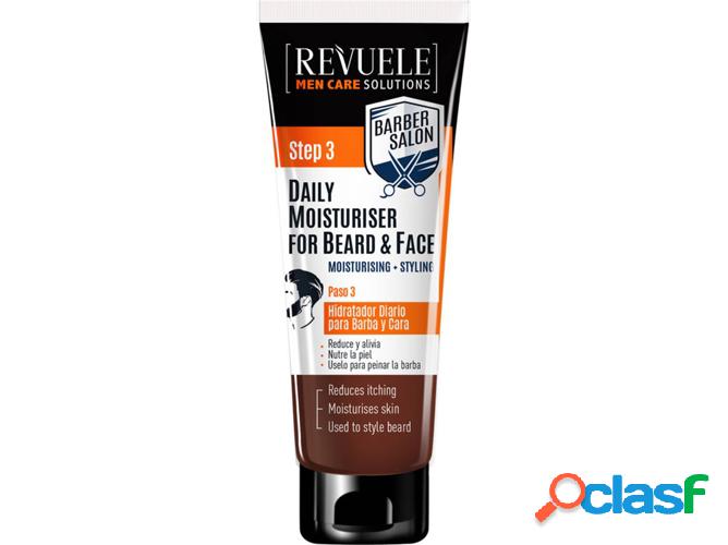 Crema Facial REVUELE Barba E Rostro (80 ml)
