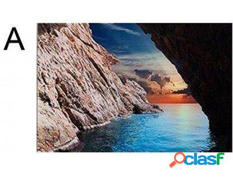 Cristal HOGAR Y MÁS Paisaje Marino (60 x 90 cm)