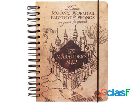 Cuaderno A5 HARRY POTTER The Marauder&apos;S Map