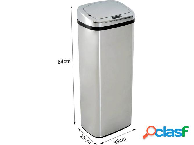 Cubo de Basura HOMCOM Inteligente 50L