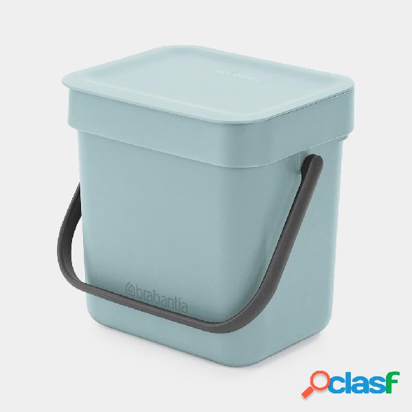 Cubo de Reciclaje Brabantia Sort & Go Menta 3L