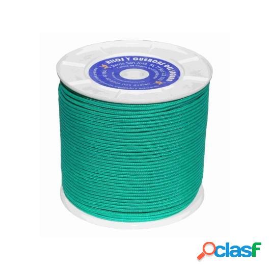 Cuerda Trenzada 05Mm Polietileno Verde Hyc 400 Mt