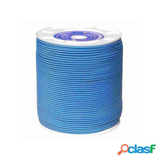 Cuerda Trenzada Doble 04,5Mm Nylon Blanco/Azul Sedal