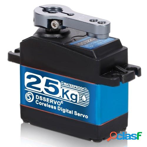 DSSERVO DS3225 25KG Servo digital Engranaje de acero