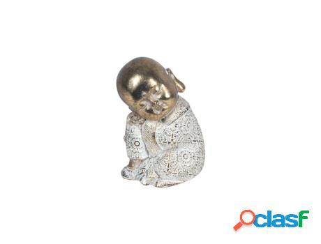 Decor and Go Buda Con Cabeza De Lado Figuras de Budas al