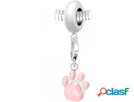Dije SC_CRYSTAL (Acero - Rosa - 39 mm x 13 mm)