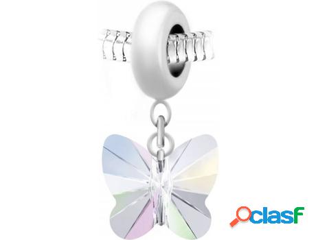 Dije SC_CRYSTAL Cristales (Acero - Blanco - 23 mm x 10 mm)