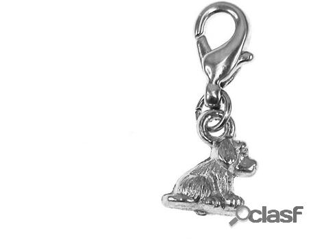 Dije SC_CRYSTAL (bañado a rodio - 10 mm x 8mm)