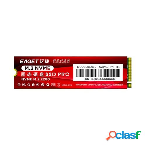 EAGET S900L PCIE3.0X4 NVMe SSD 128GB Unidad interna de