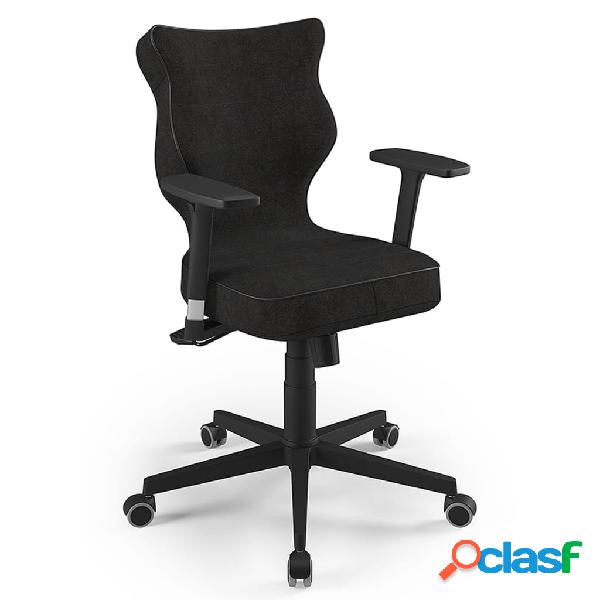 Entelo Silla de oficina ergonómica Nero Alta 01 negra