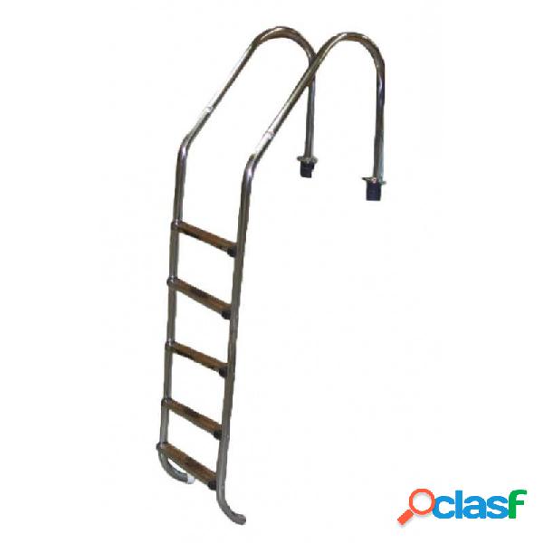 Escalera piscina Filinox 5 peldaños acero inoxidable