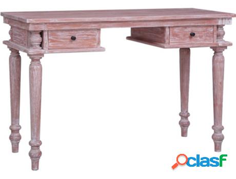 Escritorio VIDAXL Caoba Maciza Marrón (115 x 50 x 78 cm -