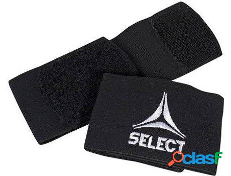 Espinillera SELECT Con Velcro (Negro - Poliéster - Talla