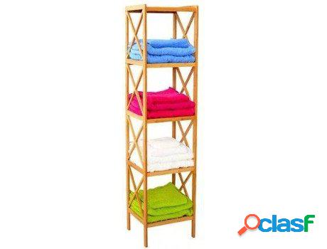 Estantería HOGAR Y MÁS Balda De Bambú Natural Y (36.5 x