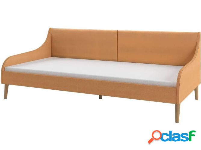 Estructura de Sofá-Cama VIDAXL Tejido Naranja