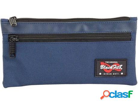 Estuche BLACKFIT8 Cremalleras (22x11cm - Azul)