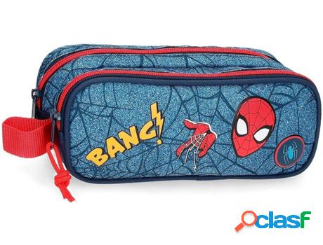 Estuche MARVEL Spiderman Denim Azul (23x9x7 cm)
